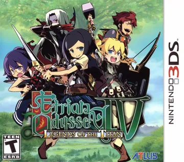 Etrian Odyssey IV - Legends of the Titan (Usa) box cover front